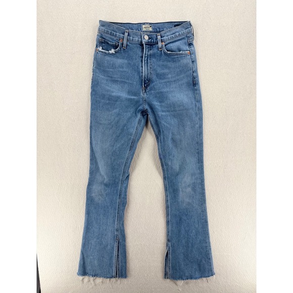 Citizens Of Humanity Denim - Citizens of Humanity Georgia High Rise Bootcut Split Hem Jeans Blue 25